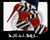 ~Bad~ Red & Zebra Heels