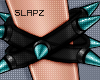 !!S Ankle Spike Teal