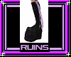 #RU Purp N Blk Stompers