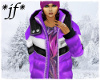 *jf* Purple Winter Ski F