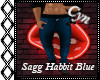 Sag Habbit Blue Jeans