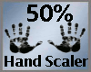 50% Hand Scale -M-