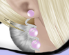 *PAC* Purple Pearl Earri