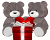 Grey Bears & Gift