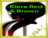 Kiera Red & Brown