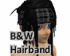 B&W Hair+Band Valentine