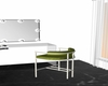 lime green bar stool