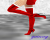 :yui:Red Long BooTs