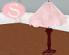 S. Table Lamp Rose
