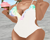 Wht Pastel Bathing Suit