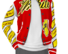 RED OFF WHITE JACKET