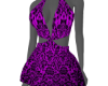 Purple Damask Dress