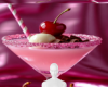 Cherry drink background