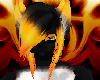 black flame xenon hair
