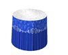 blue cake table