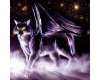 Mystical Night Wolf