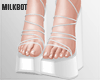 Bella White Sandals