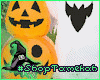 Ghost + Pumpkin Decor