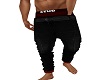 STUD Black red jeans
