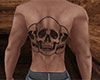 3 Skulls Back Tattoo (M)