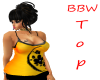 BBW Yellow Asian Top