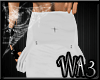 WA3 Goth Baggy's White