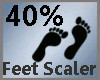 Feet Scaler 40% M A