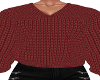 Lucy Maroon Sweater