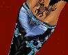 blu bling cross chaps