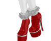 Christmas red shoes