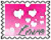 Love Stamp Sticker