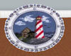 Maine Lighthouse Rug