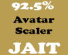 92.5% Avatar Scaler