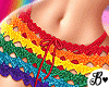 !B Rainbow Skirt RLL