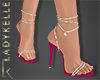LK| Pink & Gold Heels