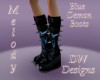 Blue Demon Boots