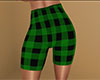 Green PJ Short Plad Sm F