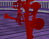 Dark Red Skeleton Wand