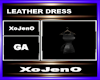 LEATHER DRESS