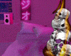 pink neon  room SPACE