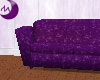 purple relaxed couch