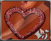 Red Luv Heart Earrings