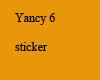 Yancy 6