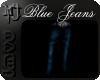 {MJ}Blue-black Jeans