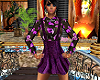 ensemble fleur violet