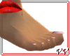Ultimate Mauve Toe Nails