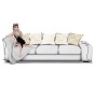 *CS* White couch w/ pose