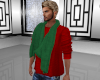 Red & Green Sweater Set