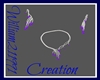 Purple Vday Jewelry Set