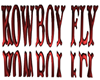 ~D~ KowBoy Fly 3D Sign